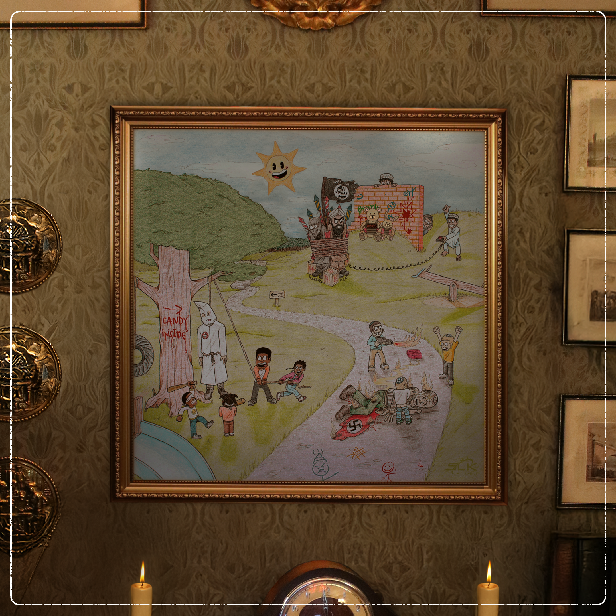 "A Beautiful Day" - 20" x 20"